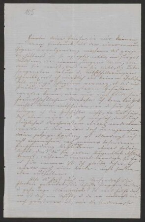Brief an Sebastian Hensel : 1853