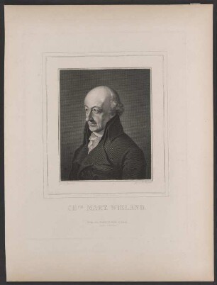 Porträt Christoph Martin Wieland (1733-1813)