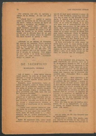 De sacrificio