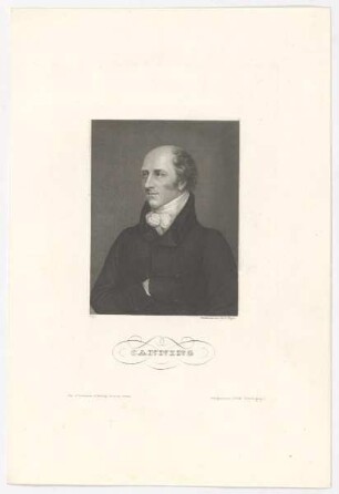 Bildnis des George Canning