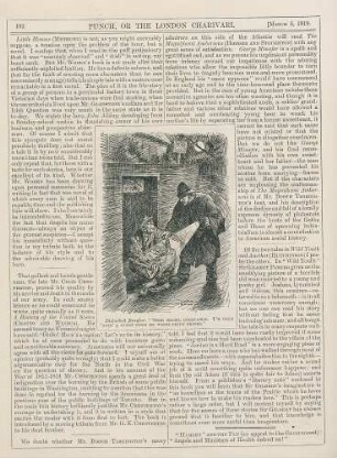 Disturbed Burglar. "'Sorl right, constable. I'm only 'avin' a gloat over me whist-drive prizes."