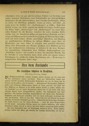¬Die¬ deutschen Schulen in Brasilien