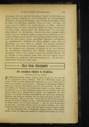 ¬Die¬ deutschen Schulen in Brasilien