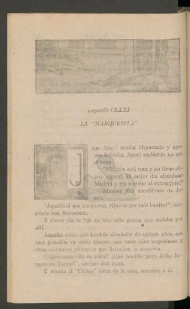 Capítulo CLXXI - La "Marquesita"