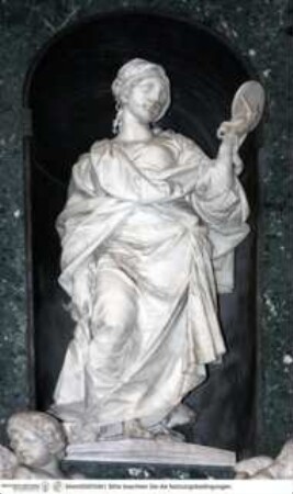 Grabmal des Pietro Corsini (gest. 1405), Prudentia und Putti