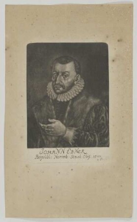 Bildnis des Johann Ebner