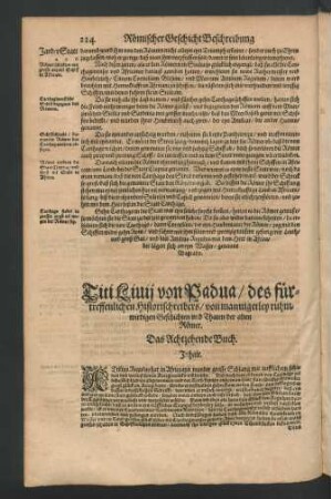 Das Achtzehende Buch.