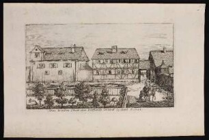 Was Wollen Thor der Vorstadt Wehrt bej Nürnb. Ao. 1708. - Nürnberg-Wöhrd, Stadttor