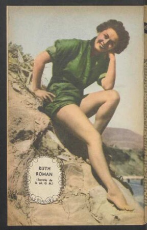 Ruth Roman (estrella de la M. G. M.) - [Fotografía]