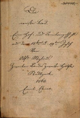 Die weiße Frau : eine Hof- und Familiengeschichte aus dem achtzehnten und neunzehnten Jahrhundert ; in vier Bänden, 2