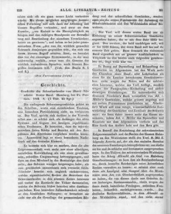 Nüscheler, D.: Geschichte des Schweizerlandes. Bd. 1. Hamburg: Perthes 1842