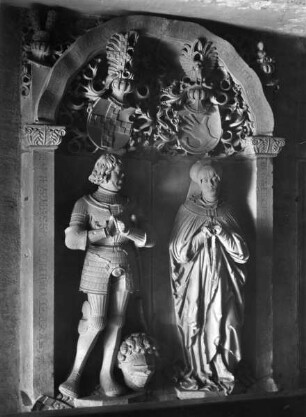 Grabmal des Hans von Ingelheim, gestorben 1517 und der Margarete von Handschuhsheim, gestorben 1500