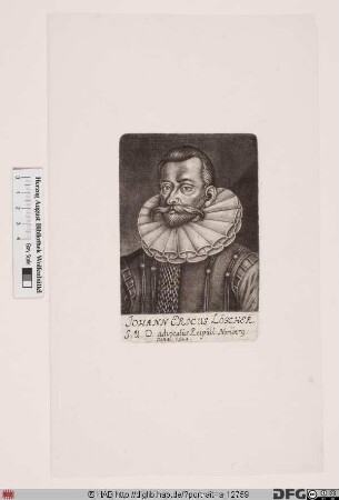 Bildnis Johann Erich Loescher