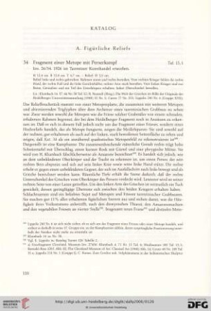 A. Figürliche Reliefs