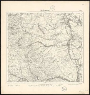 Meßtischblatt 3295 : Alt- Lomnitz, 1884 : Alt- Lomnitz. - Aufn. 1882. - 1:25000. - [Berlin]: Kgl. Preuss. Landesaufnahme, 1884. - 1 Kt.