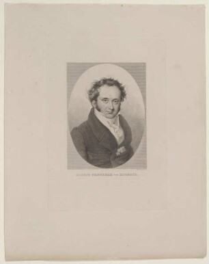 Bildnis des Joseph Freyherr von Hormayr
