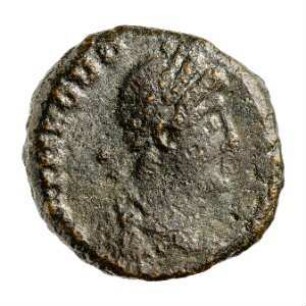 Münze, Aes 4, 379 - 395 n. Chr.
