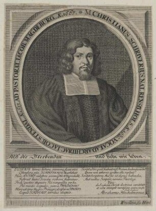 Bildnis des Christianus Schriverius