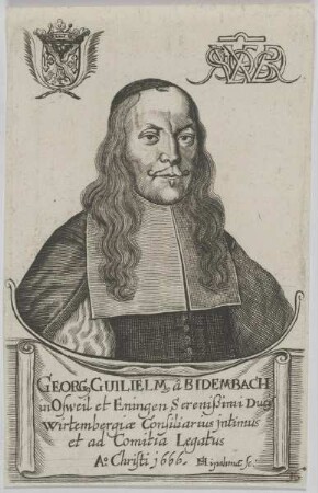 Bildnis des Georgius Guilielmus â Bidembach