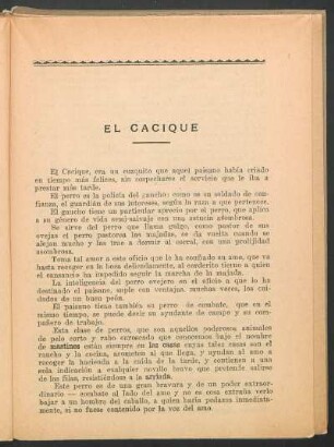 El cacique