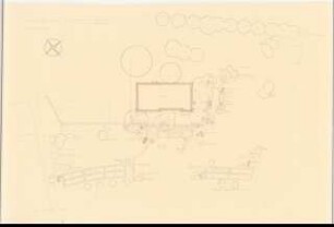 Grünanlage an der Spielbank, Lindau: Lageplan mit Gartenplan 1:200, Seegelände an der Spielbank