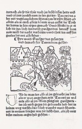 Blatt 174: Textseite mit Illustration und Initiale