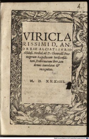 Emblematum liber