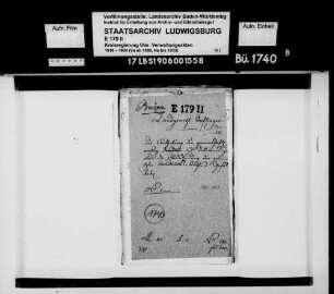 Aufhebung der gemeinschaftlichen Beamtung zu Dellmensingen und die Ausscheidung der gemeinschaftlichen Jurisdiktionsrechte und Gefälle