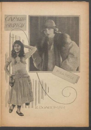 Cinematográficas - [Fotografías] : [Retratos de] Pola Negri [y] E. Boardman