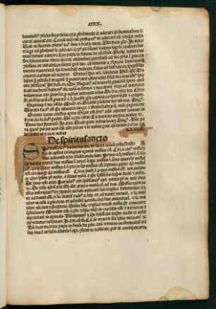 LXVIII. De spiritusancto - LXIX. De sanctis gordiano et epimacho