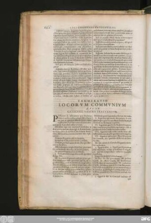 [III.] Enumeratio Locorum Communium Qui In Catechesi Nostra Tractantur.