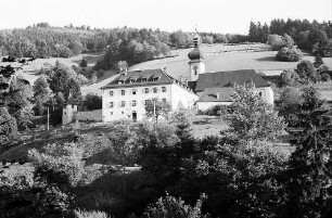 Kloster St. Ulrich bei Bollschweil von unten