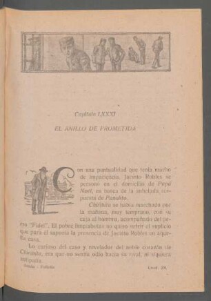 Capítulo LXXXI - El anillo de prometida