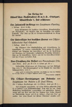Verlagsanzeige