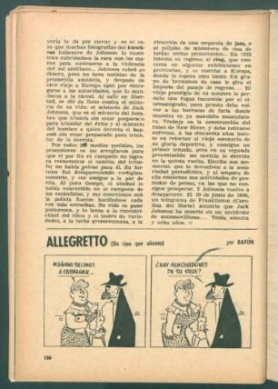 Allegretto (un tipo que alienta) - [Cómic]