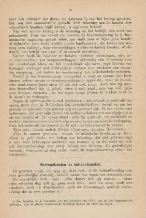 Heerendiensten en kultuurdiensten