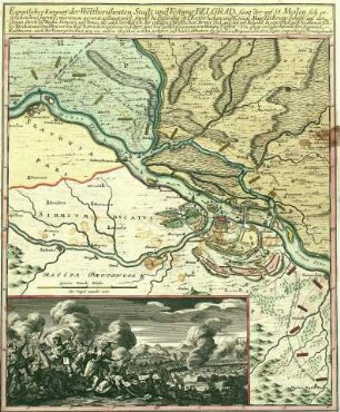WHK 17 Krieg zwischen den Türken, dem Kaiser und Venedig: Belgrad und Umgebung während der Belagerung 1717