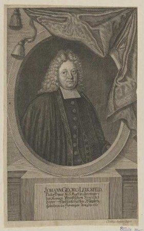 Bildnis des Johann Georg Leuckfeld
