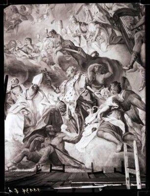 Klosterkirche; Kuppeldetails nach der Restaurierung