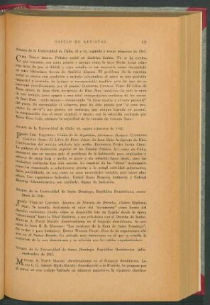 Anales de la Universidad de Santo Domingo, República Dominicana, enero-junio de 1941