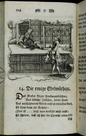 14. Die reuige Edelmüthige.