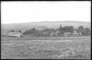 Grumbach. Blick von der Kesselsdorfer Straße