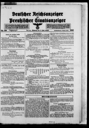 Deutscher Reichsanzeiger und Preußischer Staatsanzeiger