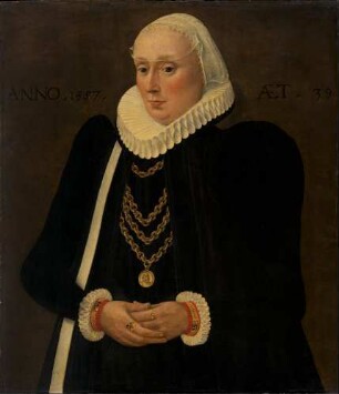 Bildnis der Justina von Holzhausen (1548-1621)