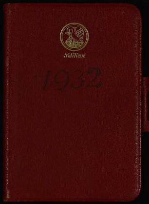 Pelikan Merkbuch 1932