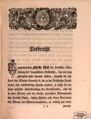 Geschichte von Frankreich seit der Stiftung der Fränkischen Monarchie in Gallien. Zehender Theil, Vom Jahre 1574. bis 1589.