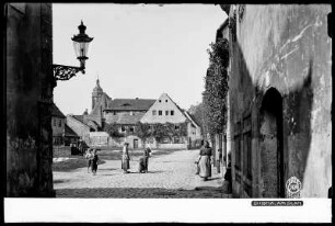 Pirna, Straßenansicht, Am Plan