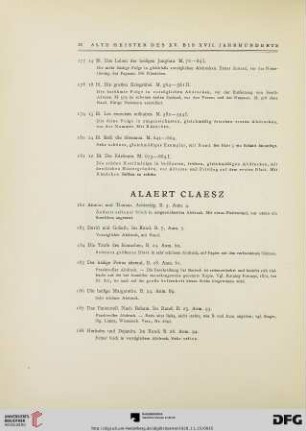 Alaert Claesz (Nr. 182-249)