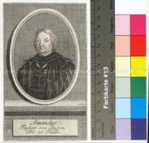 Porträt des Fuldaer Abts Amandus Freiherr von Buseck