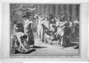 Concorso Accademico 1783, Prima Classe: Christus vertreibt die Geldwechsler aus dem Tempel, secondo premio ex-aequo